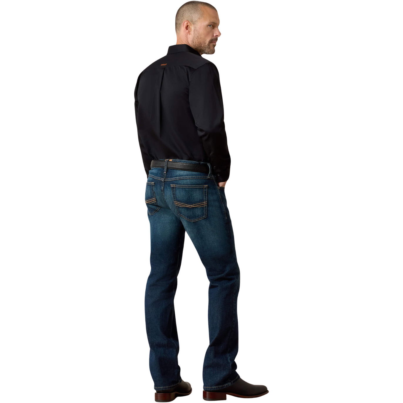 2026 Ariat Mens M7 Rocker Stretch Legacy 2.0 Stackable Straight Leg Jean 10026041 - Fremont